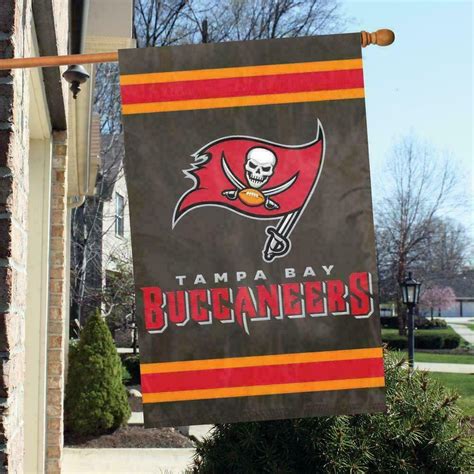 Tampa Bay Buccaneers Vertical Embroidered 2 Sided Flag