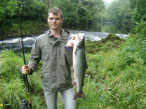 Salmon trout fishing in Ireland with Robert White