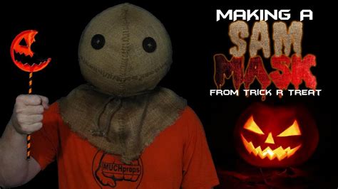 Making a Sam Mask from Trick 'r Treat - YouTube