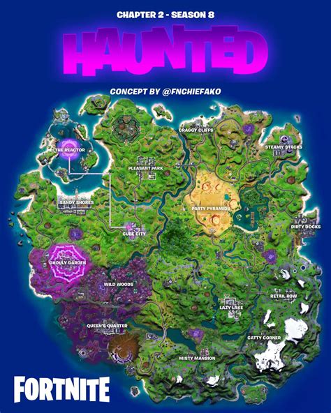 Fortnite Season 8 Map Concept : r/FortNiteBR