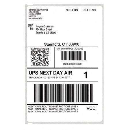 Dymo LabelWriter Shipping Labels, 4x6", White 1744907 | Zoro.com