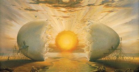 Vladimir Kush - "Sunrise by the Ocean" | sunset | Pinterest | Vladimir kush, Paintings and Artist