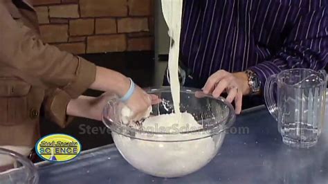 Cornstarch Goo - Cool Science Experiment - YouTube