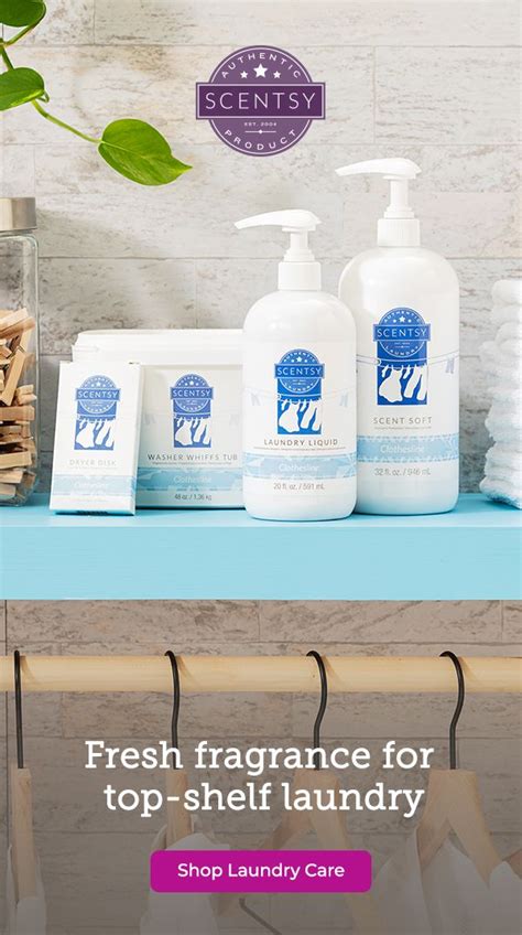 High-Performance Laundry Products That Smell Great! | Scentsy, Scentsy fragrance, Laundry products