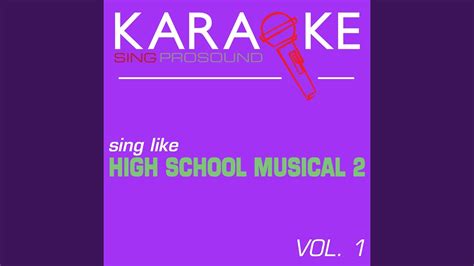 Fabulous (From the Movie High School Musical 2) (Karaoke Lead Vocal Demo) - YouTube