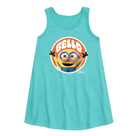 Despicable Me - Bello Minion - Toddler & Youth Girls A-line Dress ...