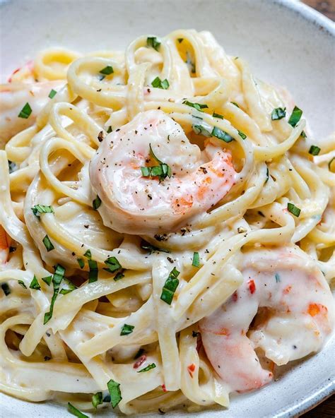 Creamy Shrimp Alfredo Pasta Recipe-9 | Pasta recipes alfredo, Shrimp alfredo pasta recipes ...