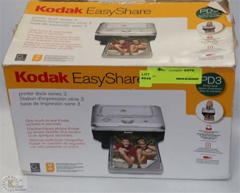 KODAK EASYSHARE PRINTER DOCK SERIES 3