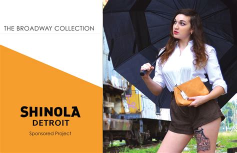 Shinola Leather make-up bag on Behance