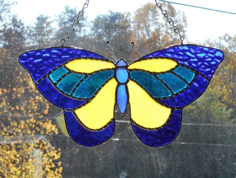 Stained Glass Butterfly Suncatcher - Handcrafted in Tennessee USA ...