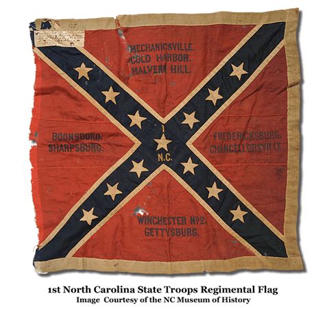 1st NC State Troops Battle Flag