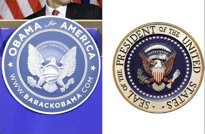 Obama Unveils Presidential Seal - Victoria Taft