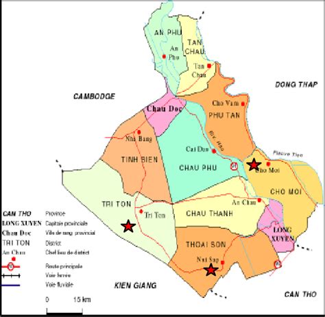 The Map of An Giang province | Download Scientific Diagram