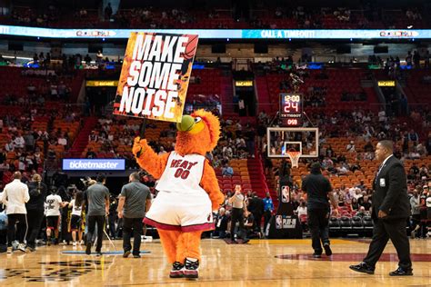 Prayers Are Pouring In For The Miami Heat Mascot On Sunday - The Spun