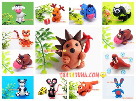 Clay Animals for Kids — Step by Step Ideas with Photos