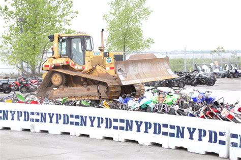 NYPD DESTROYS Dozens of Motorcycles as a Message to ‘Knuckleheads ...