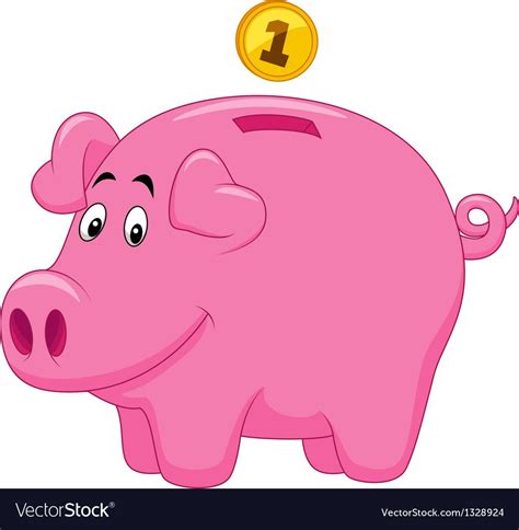 Piggy Bank Drawing Pictures - Drawing - File SVG Free