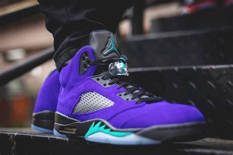 Official Look at the Upcoming Air Jordan 5 "Purple Grape" | Air jordans ...