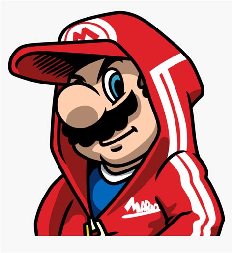 Gangsta Mario Vector By Weegeestareatyou - Super Mario Strikers, HD Png Download - kindpng