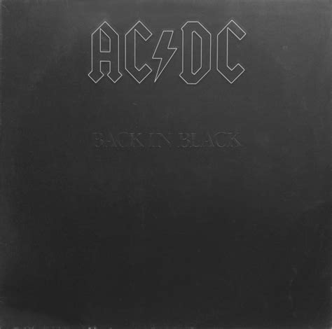 AC/DC - Back In Black (Vinyl, LP, Album) | Discogs