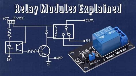 Single Relay Module Circuit Diagram Wiring Diagram An - vrogue.co