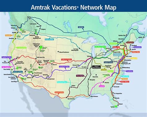 Amtrak Map Southern California | Printable Maps