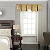 Amazon.com: Beautyrest Germaine Short Valance Small Window Curtains Bathroom, Living Room and ...