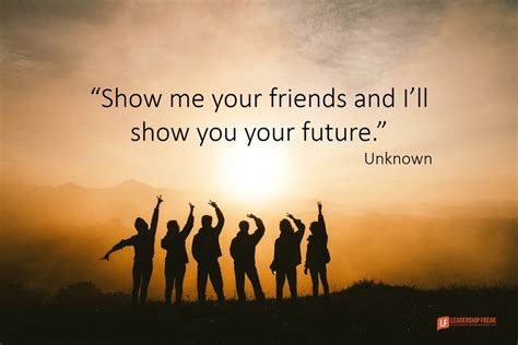 Show Me Your Friends and I'll Show You Your Future | Good intentions ...