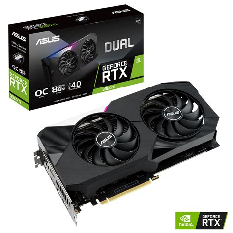 ASUS Dual NVIDIA GeForce RTX 3060 OC Edition Gaming Graphics Card (PCIe ...