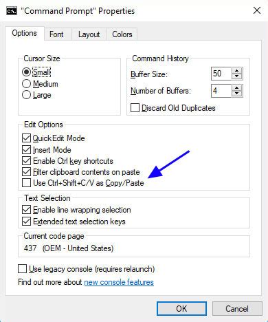 Copy & Paste Keyboard Shortcuts Coming to Windows 10 Console Bash Prompt