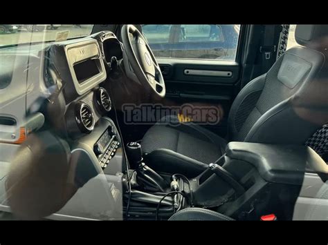 Mahindra Thar 5-door interior and features revealed » MotorOctane