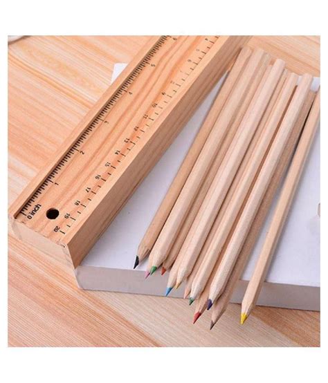 WOODEN PENCIL BOX: Buy Online at Best Price in India - Snapdeal