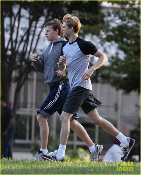 Photo: joe alwyn and lucas hedges go running on boy erased set 02 ...