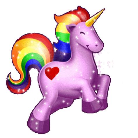 rainbow glitter unicorn - YouTube