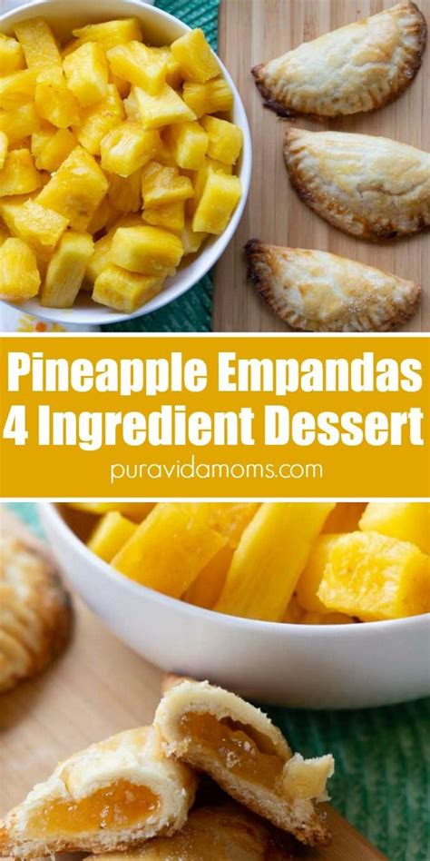 Costa Rican Baked Pineapple Empanadas | Recipe | Easy empanadas recipe ...