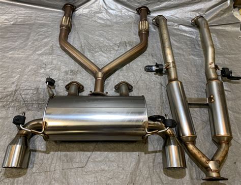 2009-2020 Nissan 370Z NISMO Cat Back Exhaust Muffler w/ Tips / USED / 7Z012 - Redline Auto Parts