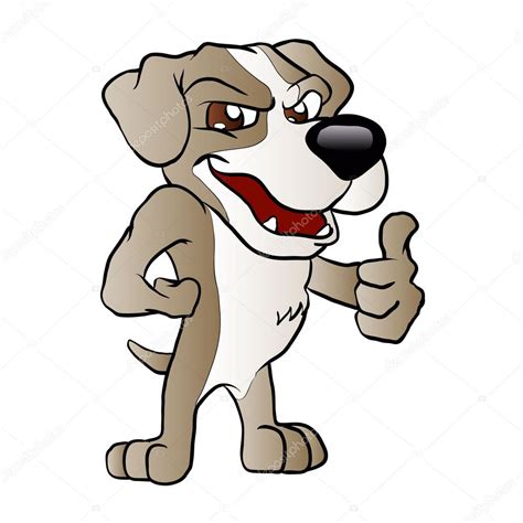 Cartoon dog sketch | Bad Dog cartoon. dog sketch. — Stock Vector ...