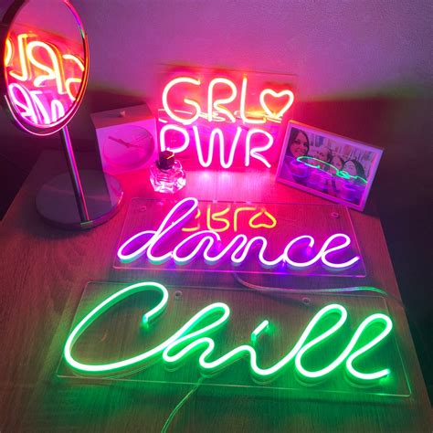 Dance LED Flex Neon Sign Art Print Custom Wall Decoration | Etsy