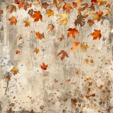 Textured Autumn Leaves Wallpaper Free Stock Photo - Public Domain Pictures