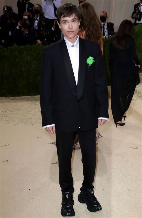 Met Gala 2021: Elliot Page Walks 1st Red Carpet Since Transition | Us Weekly