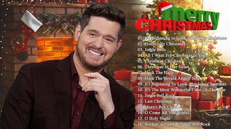 Michael Bublé - Christmas [Full Album] [ 1 Hour Fireplace Loop] (Deluxe ...