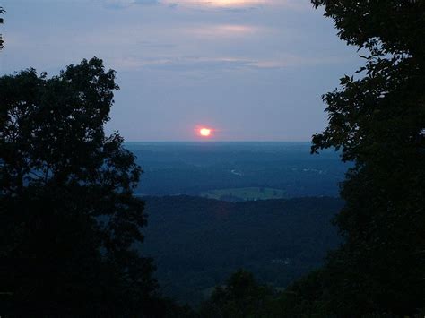 Mentone, AL : Sunset from Lookout Mountain, Mentone AL photo, picture, image (Alabama) at city ...