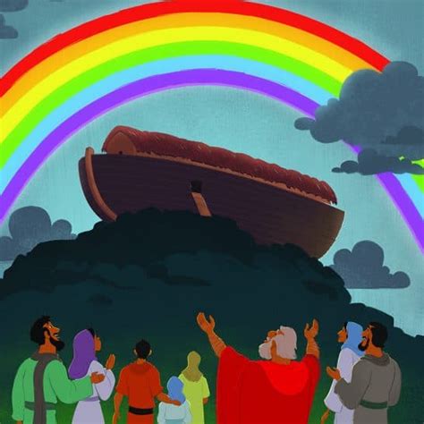 God Made a Promise to Noah Bible Lesson for Older Preschoolers