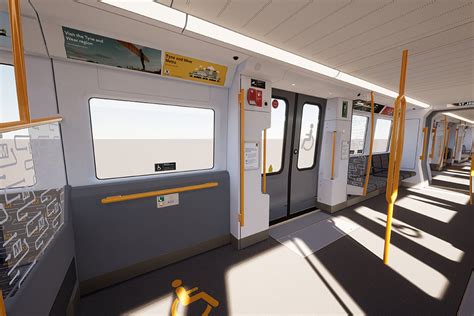 Final interior design of new Metro trains is officially unveiled by ...