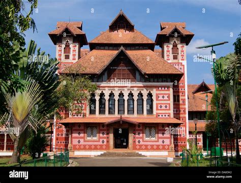 Napier Museum Palace Building Trivandrum Thiruvananthapuram Architecture View Stock Photo - Alamy