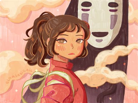 👧🏻👻 Spirited Away Fanart by Gloria Abigail on Dribbble