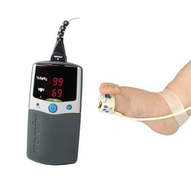 PalmSat Digital Handheld Pulse Oximeter,8008J Infant Probe