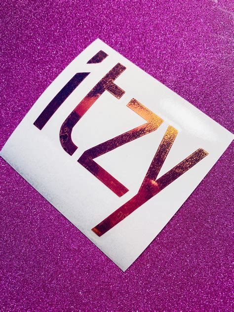 Itzy Logo Decal