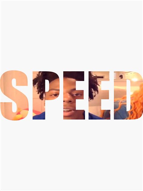 "IshowSpeed" Sticker by achristian2020 | Redbubble