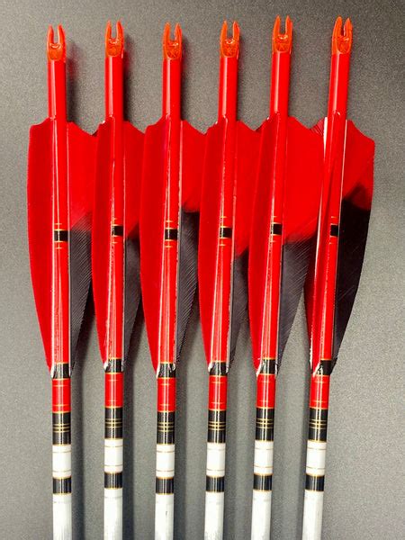 Traditional Barebow Arrows - 260 Spine – Addictive Archery